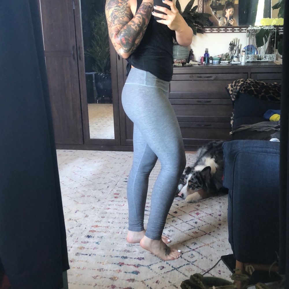 Grey wonder unders lululemon